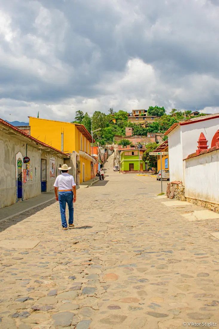 Calle empedrada